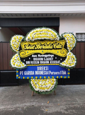 Papan Bunga Duka di Rejomulyo