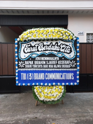 Papan Bunga Duka di Rejomulyo